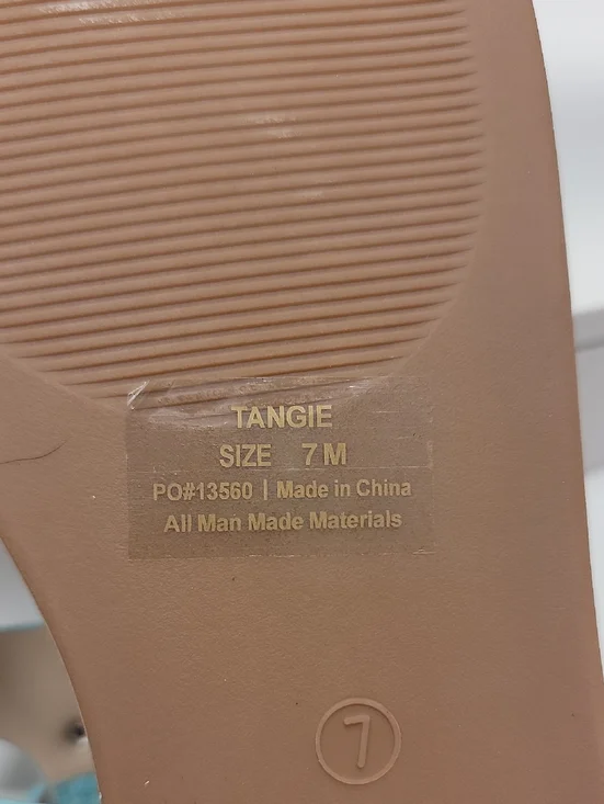 JOURNEE TURQUOISE NEW IN BOX T-POST SANDAL SZ 7 - Picture 12 of 12